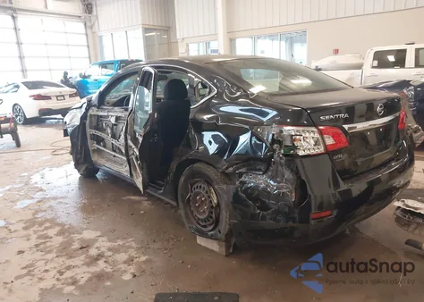 2014 Nissan Sentra Sv z USA, uszkodzony, nr VIN 3N1AB7APXEY313589